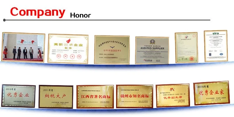 Gandong mining equipment certificate